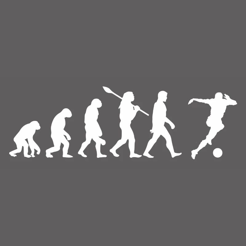 Fußball Evolution Geschenkidee