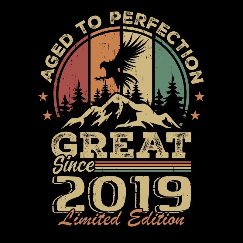 Vintage Geburtstag 2019 - Retro Geschenkidee 2019