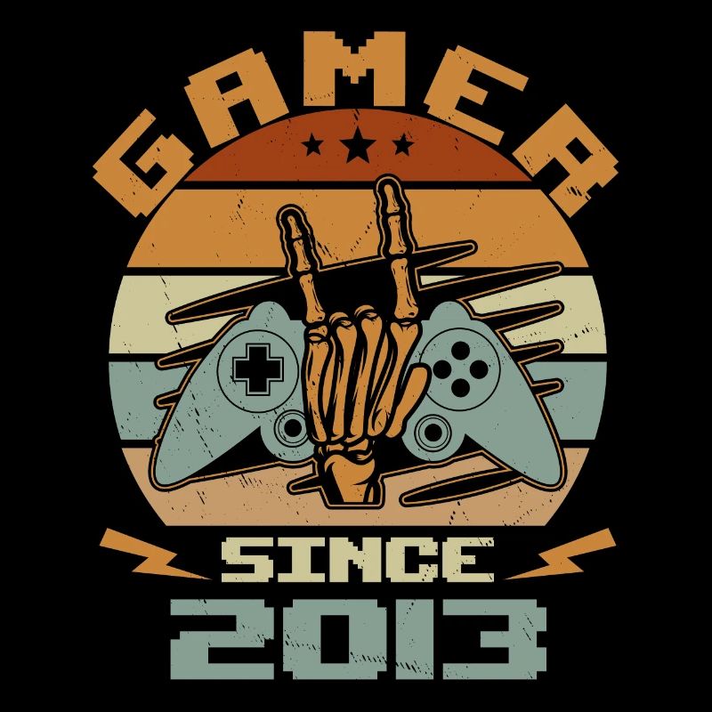 Gamer seit 2013 - Gaming Jubiläumsgeschenk 2013