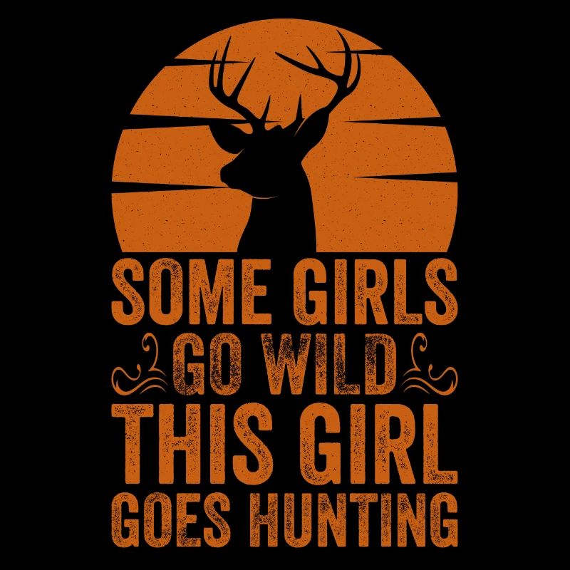 Chasseuse de cerf Chasseuse Disant Chasse