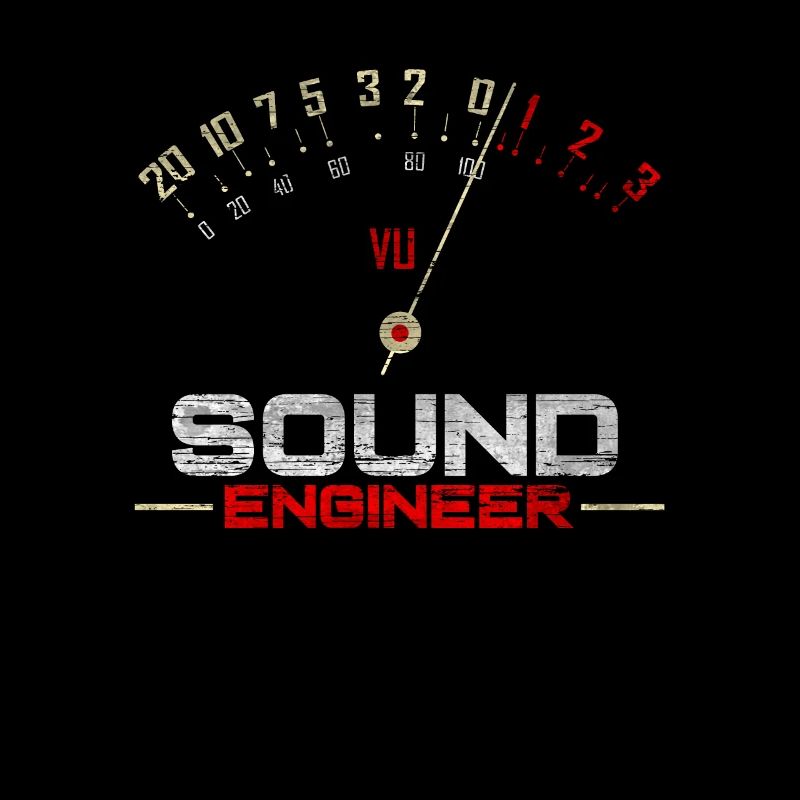 Sound Engineer VU Meter - Tontechniker Tontechnik