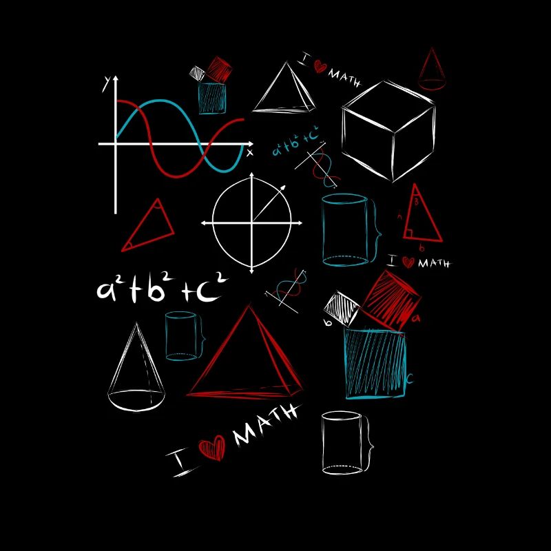 I Love Math - Mathematiker & Mathelehrer Formel
