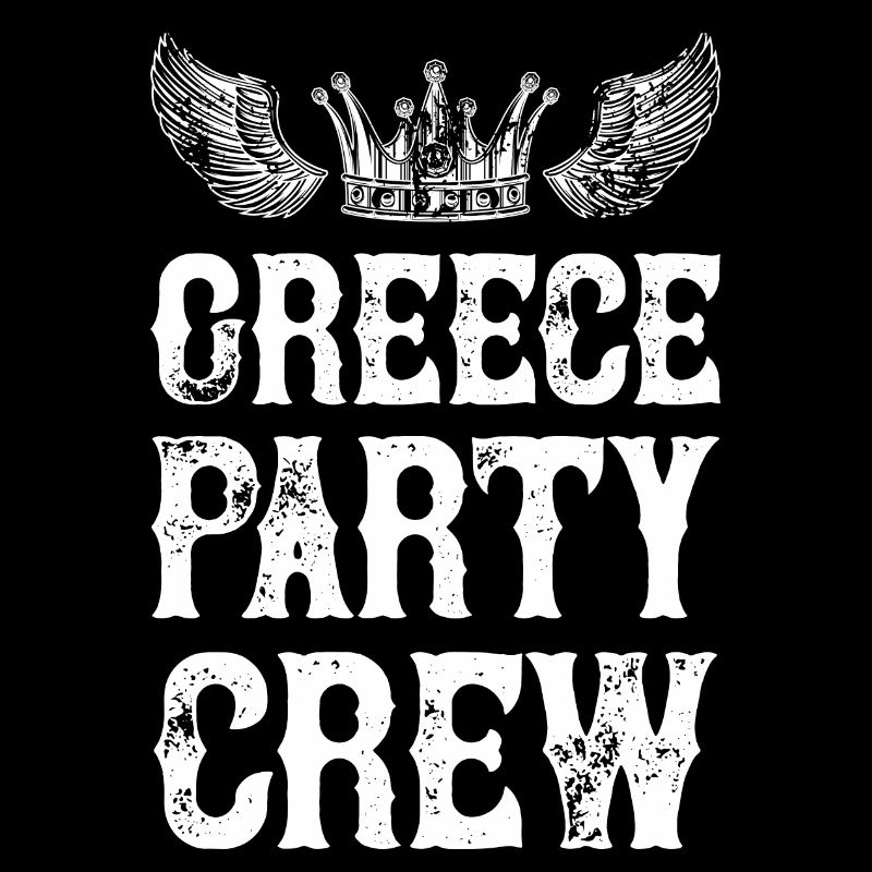 Équipe de vacances de la fête en Grèce