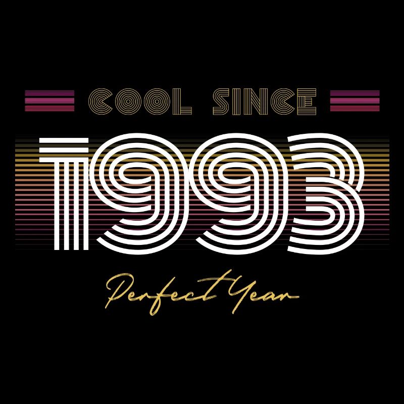 Geburtstag Cool seit 1993