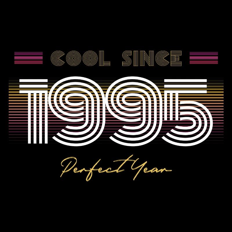 Geburtstag Cool seit 1995