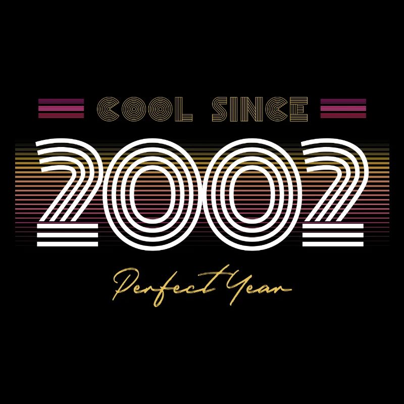Geburtstag Cool seit 2002