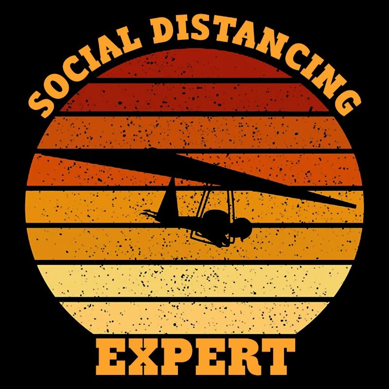 Social distancing Expert Hang Gliding