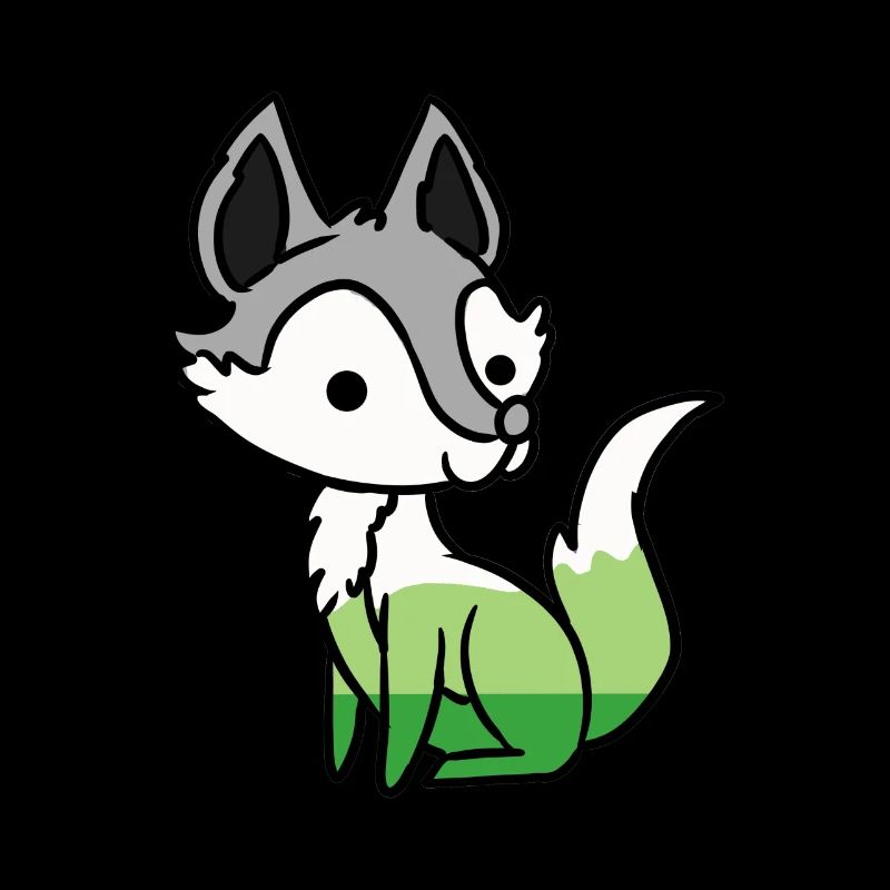 Aromantic Pride Fox