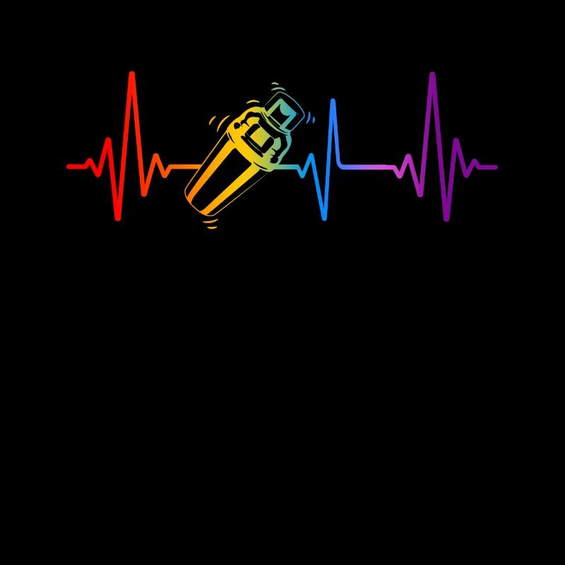 Bartender Mixologist Heartbeat
