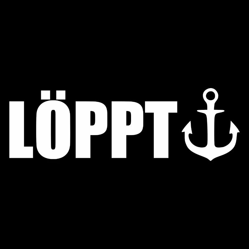 Löppt - mit Anker [white]