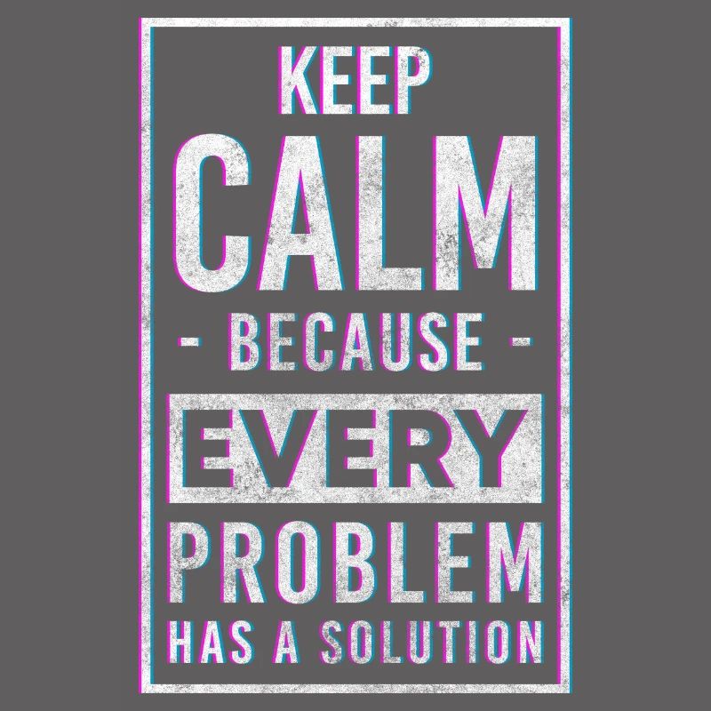 Problem? Not my problem Black humor doesn't matter
