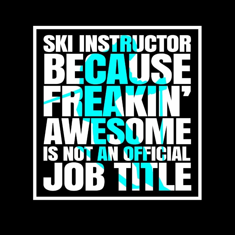 Ski Instructor Ski Instructor Ski Instructor Shirt Gift