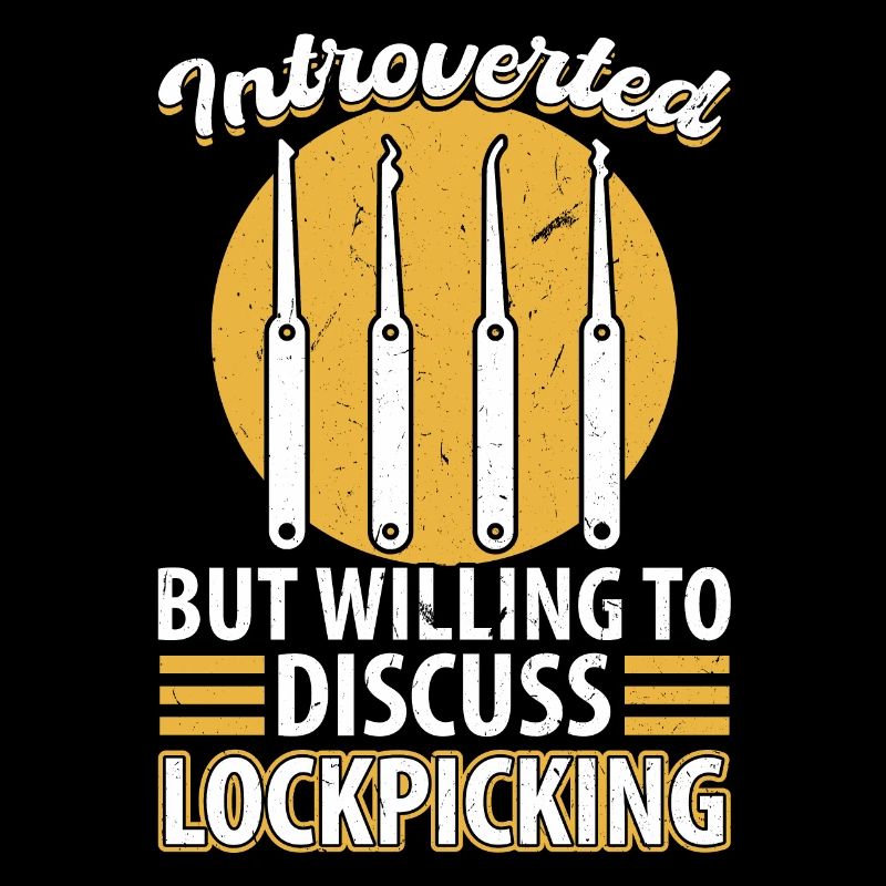 Introverti mais prêt à l’emploi lockpicking
