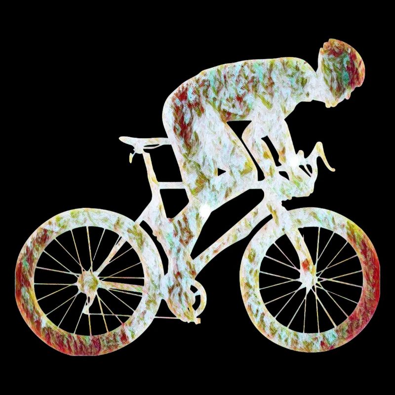 Vélo de course silhouette