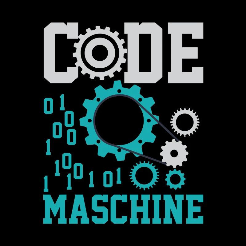 Chemise informatique de nerf d'ordinateur de code machine
