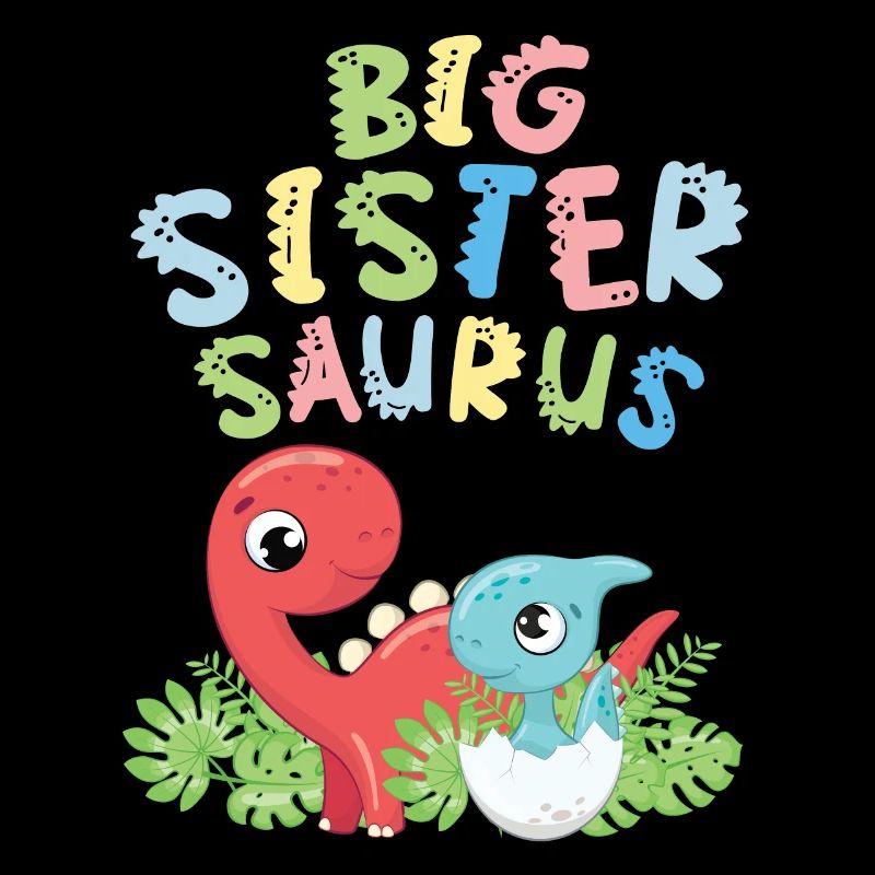 Große Schwester Saurus Geschwister Herbivore