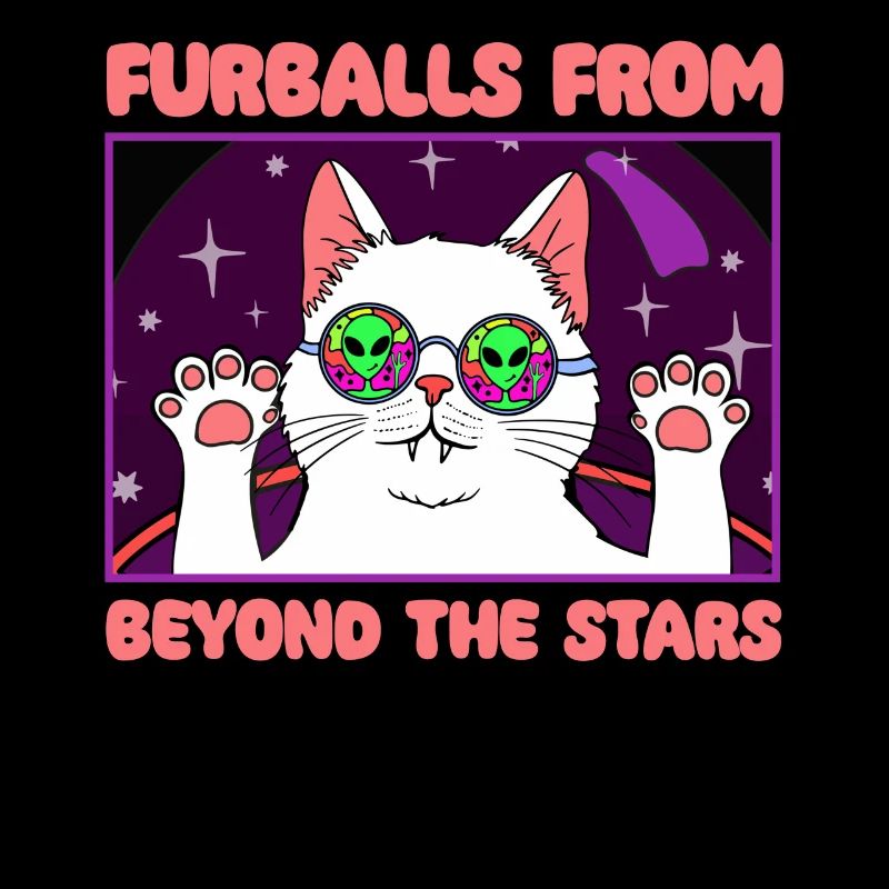 Chat Alien, OVNI, UAP, Espace, Objet volant de l’espace