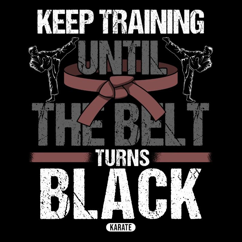 Schwarzer Gürtel: Motivation Kampfkunst Karate