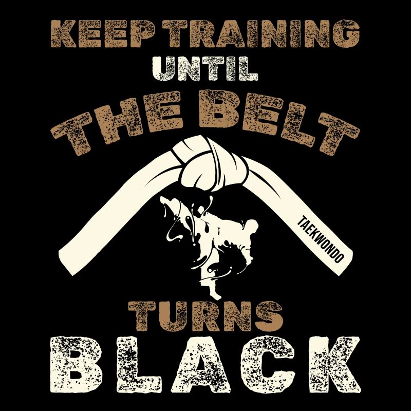 Schwarzer Gürtel: Motivation Kampfkunst Taekwondo