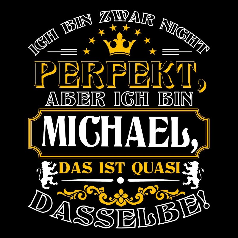 Funny MICHAEL for Name Day with Name Name