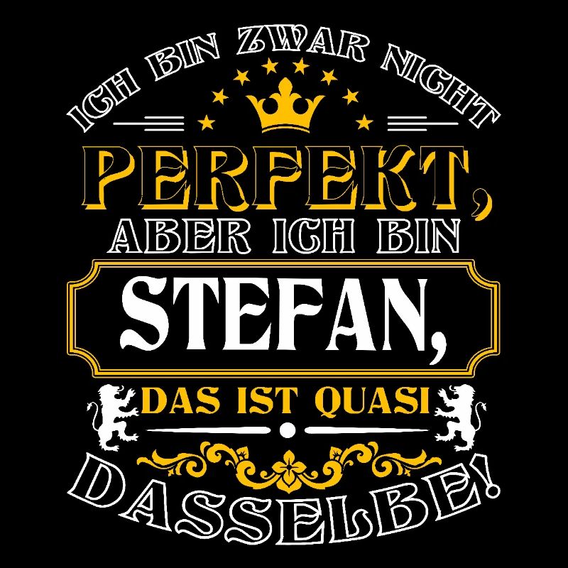 Funny STEFAN for Name Day with Name Name