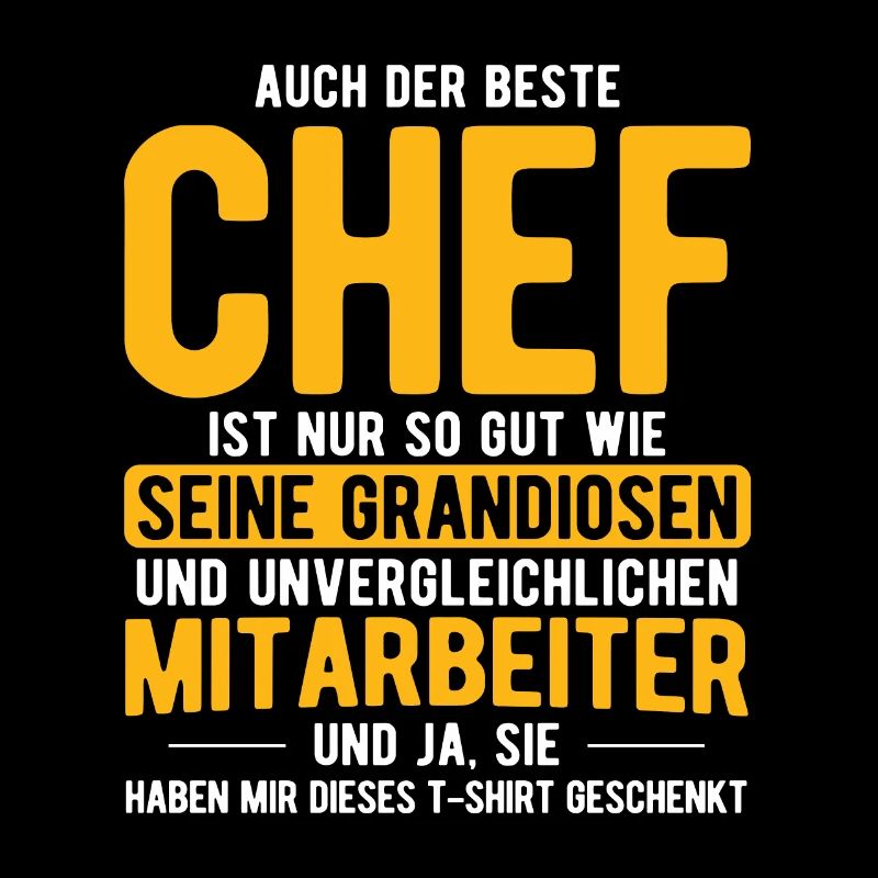 Chef Geschenk Spruch