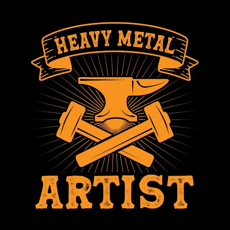 Blacksmith Heavy Metal Artist Gift Idea