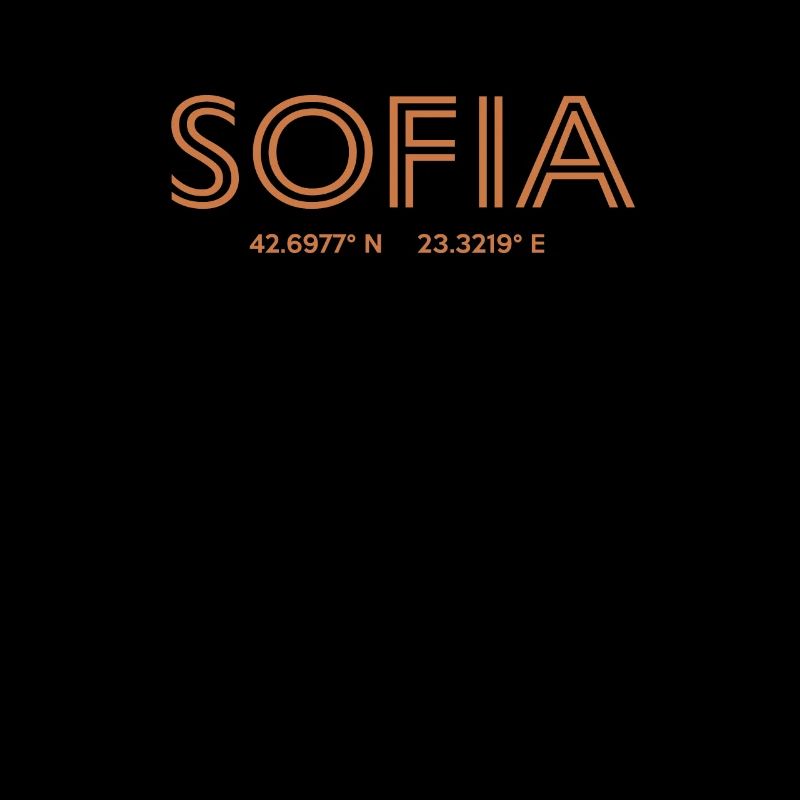 Bulgaria city coordinates - Sofia