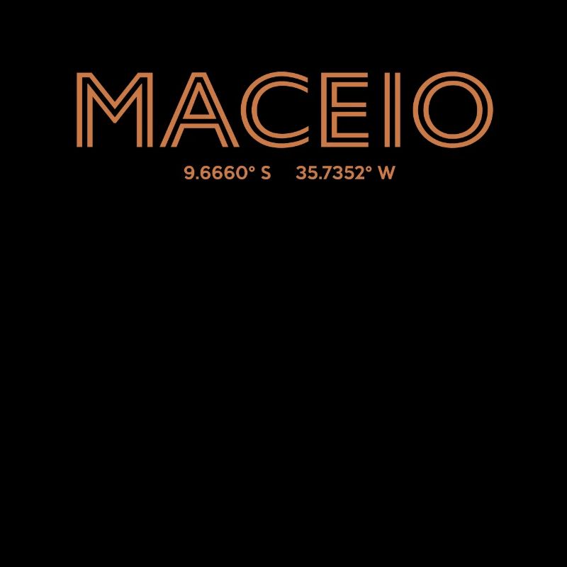 Brazil City Coordinates - Maceio