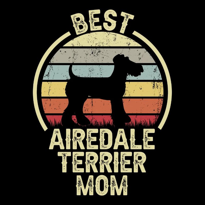 Maman chien - Airedale Terrier