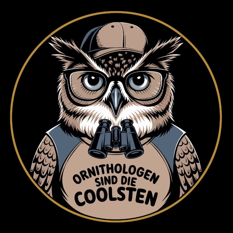 Ornithologen sind die Coolsten lustige Eule