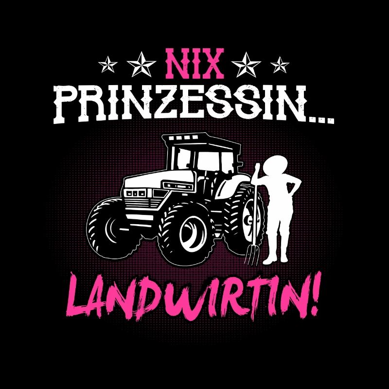 Landwirtin Traktor Frau Geschenk · Prinzessin
