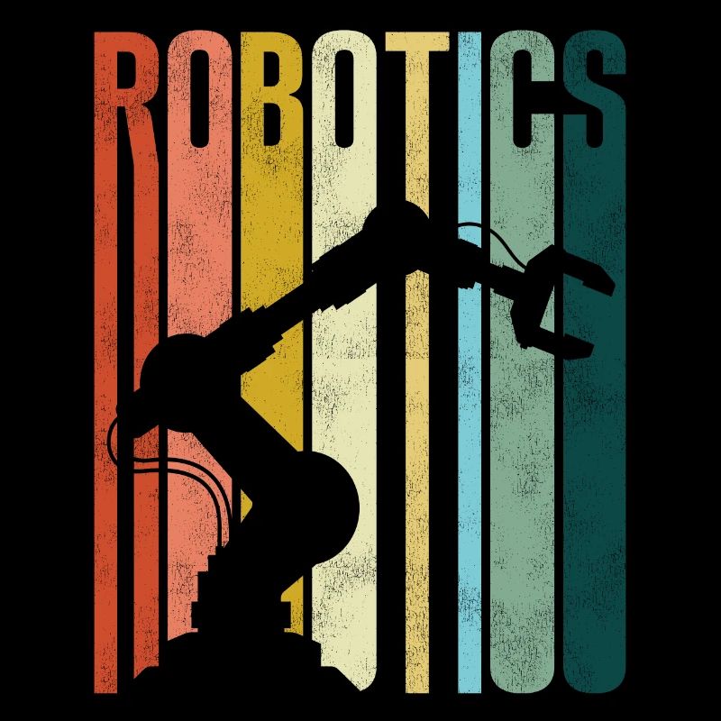 Robot Robotics Engineer Retro