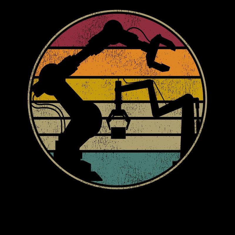 Robot Robotics Engineer Retro