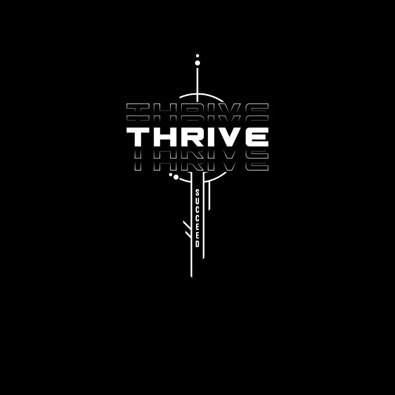 Thrive and Succeed: Motivational Words