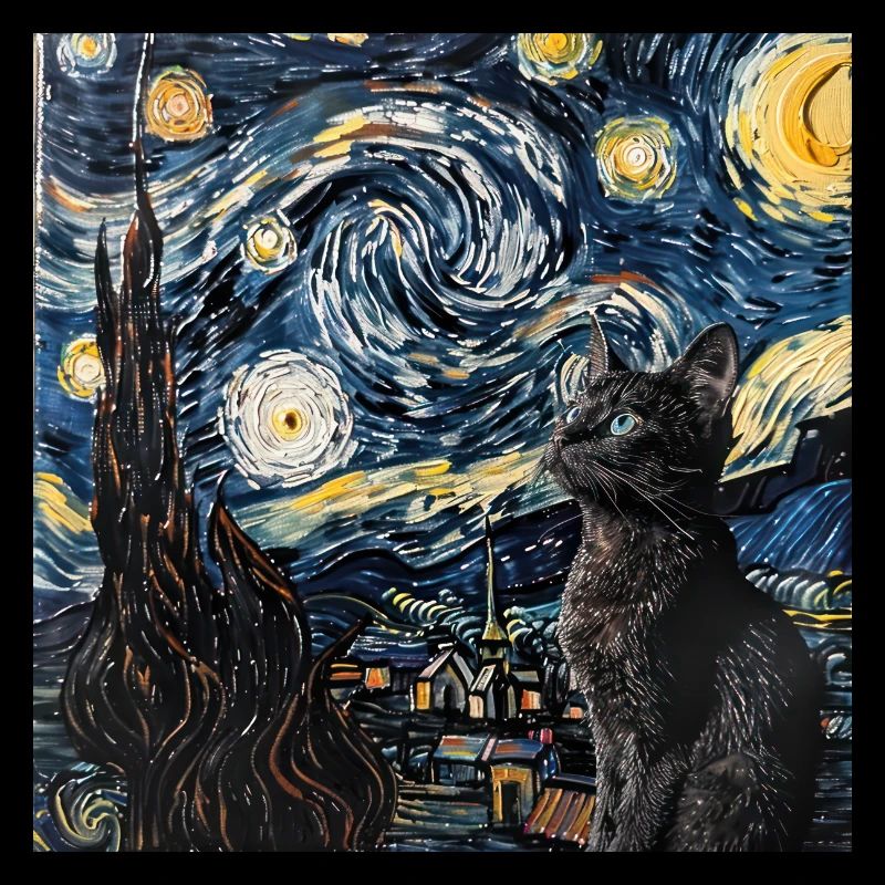 Chat, Motif De Chat