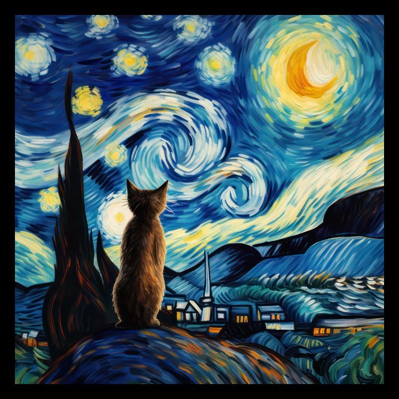 Chat, Motif De Chat