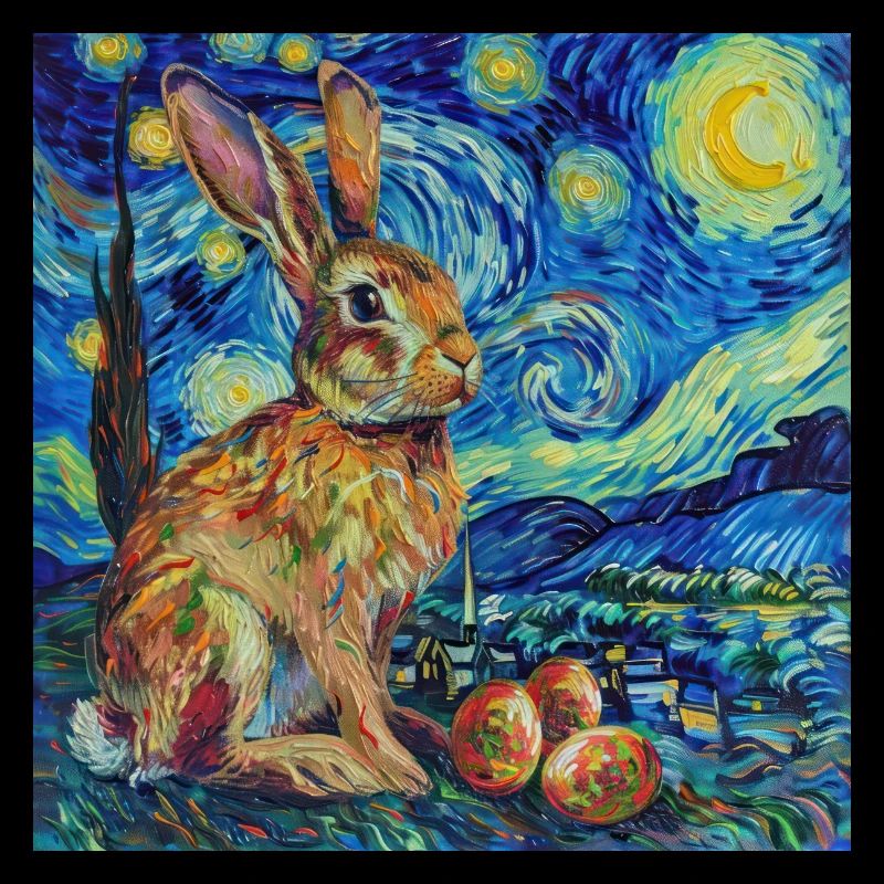 lapin de Pâques, Pâques, lapin, joyeuses Pâques, oeufs de Pâques