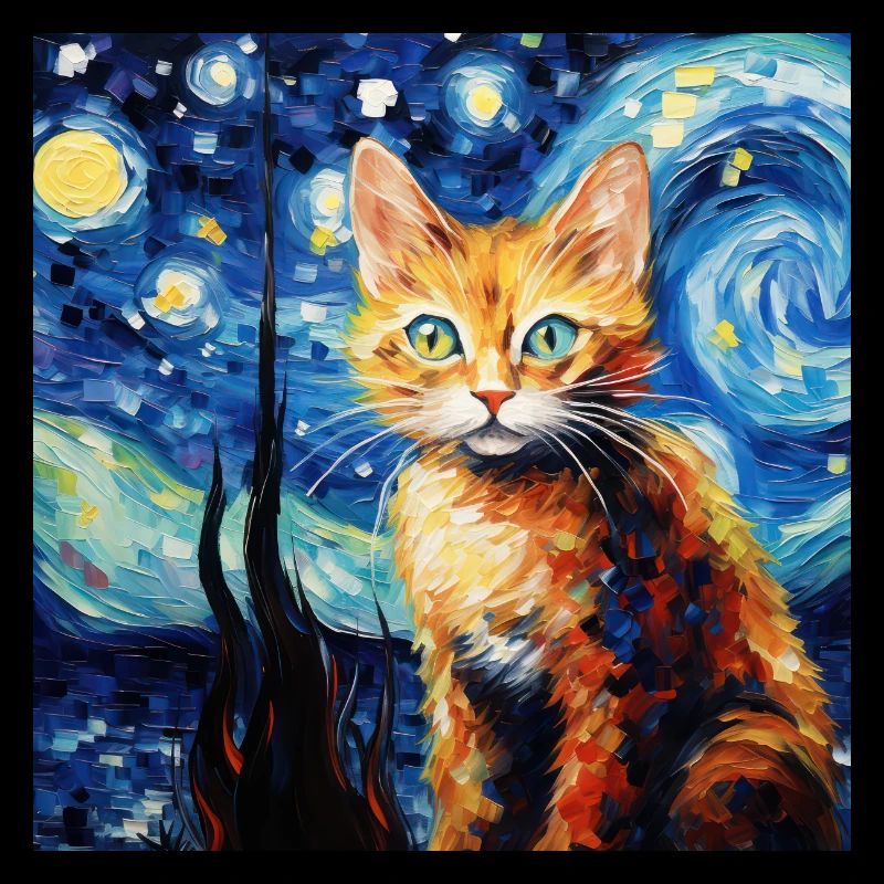 Chat, motif chat, cadeau