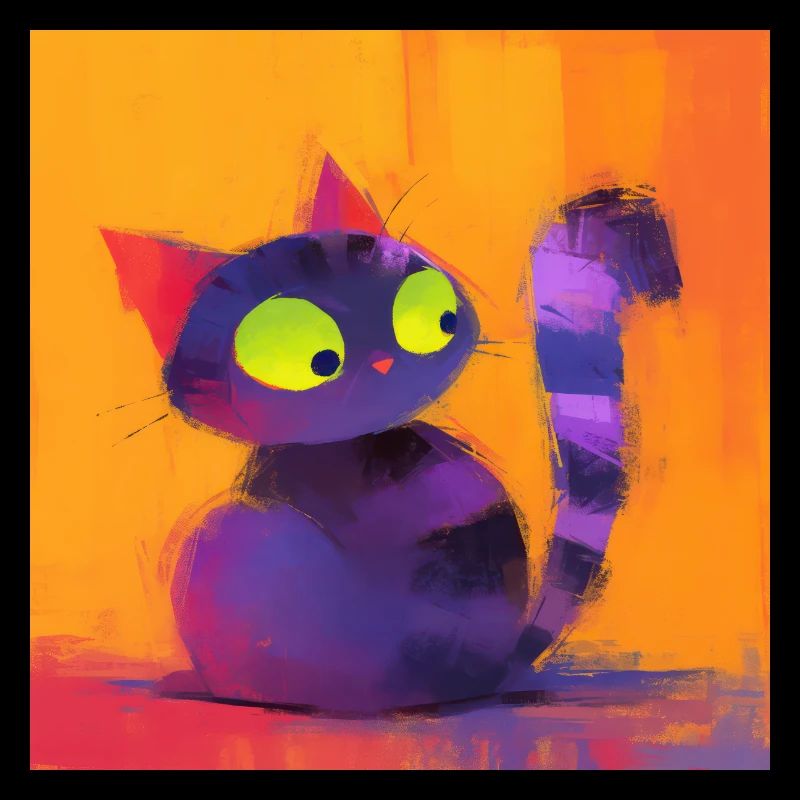 Chat, Motif De Chat