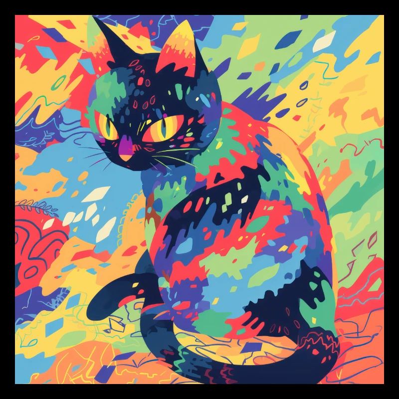 Chat, Motif De Chat