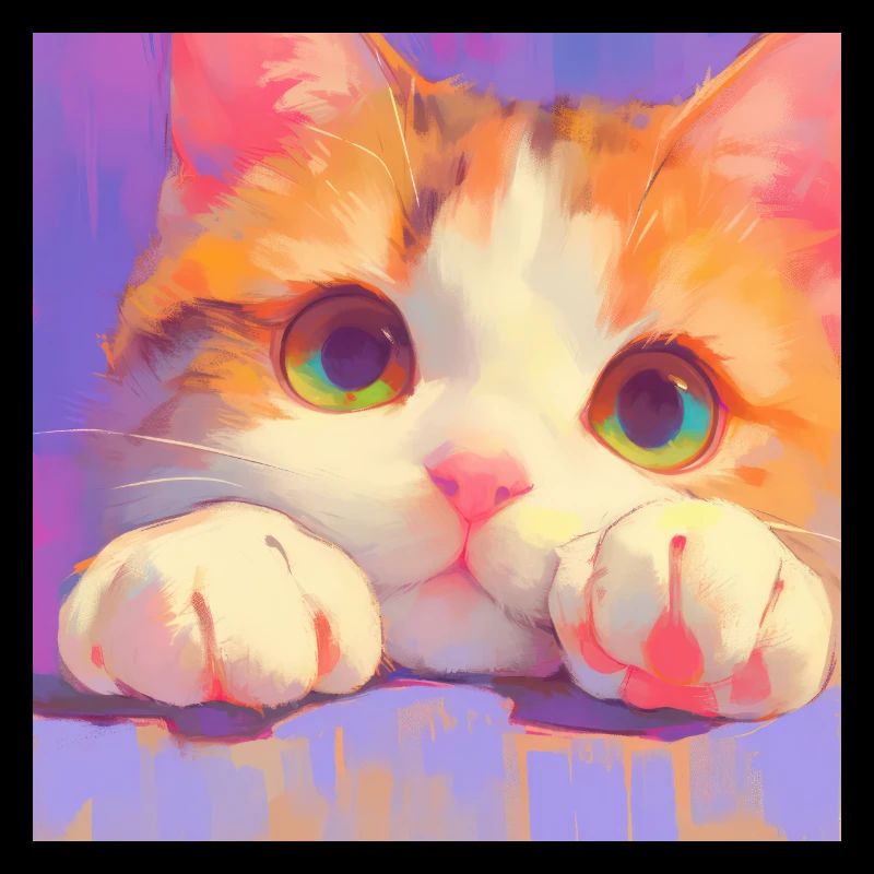 Chat, Motif De Chat