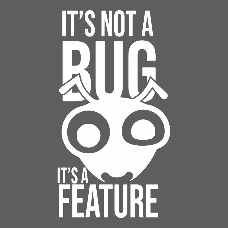 Ce n'est pas un bug C'est un cadeau de codage de codeur de fonctionnalité