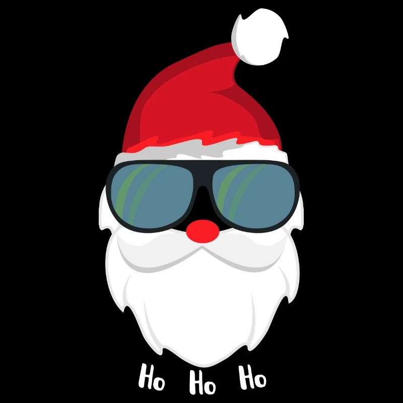 Weihnachtsmann Cool mit Sonnenbrille