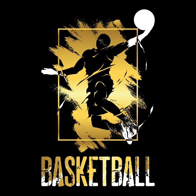 Basketteur Basketteur Dunking Gold Splash