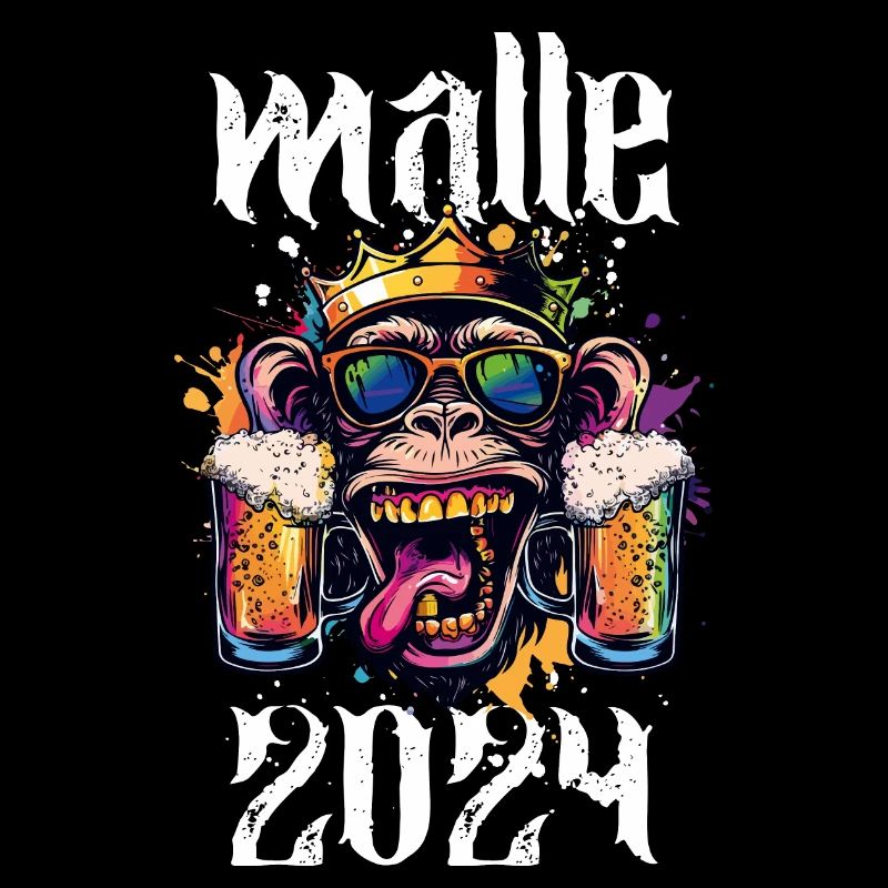 Malle 2024 Affe Bier