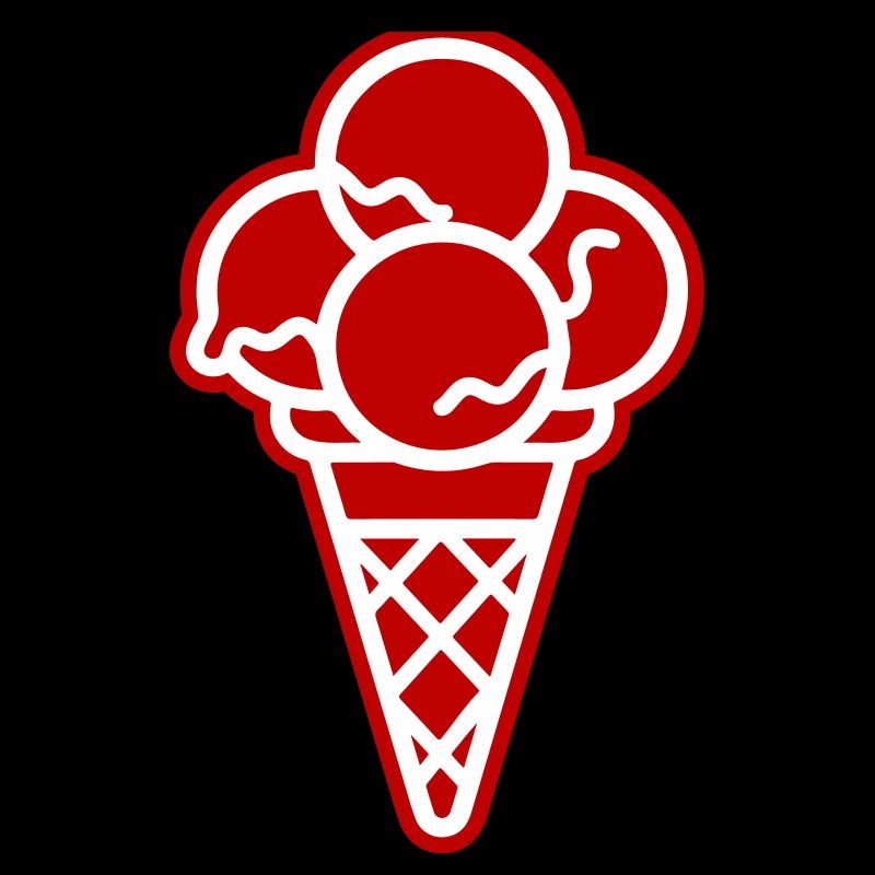 Eis Waffel