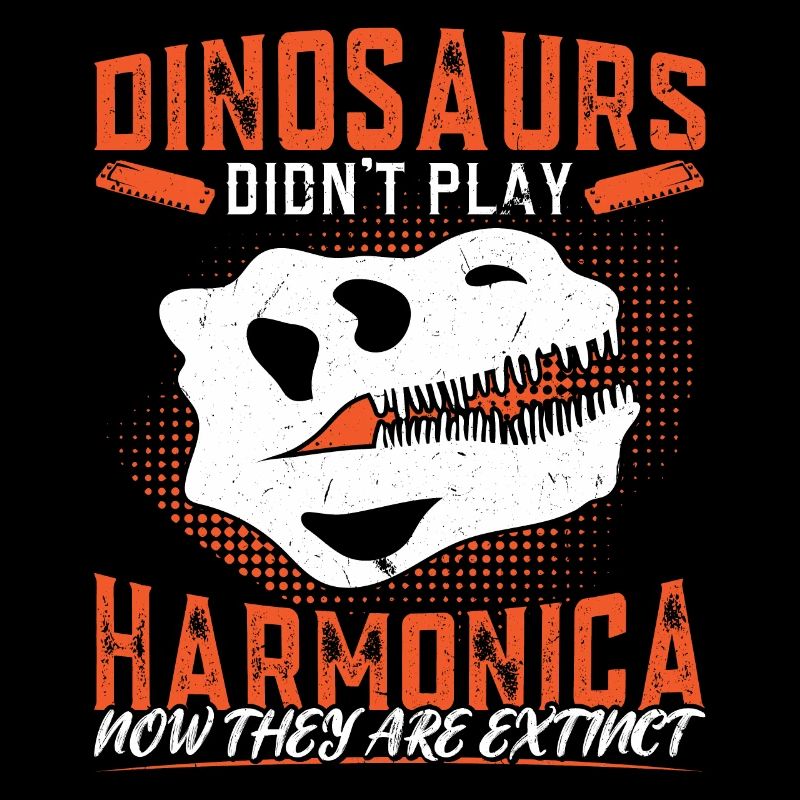 Dinosaurs Didn't Play Harmonica - Harmonica Player