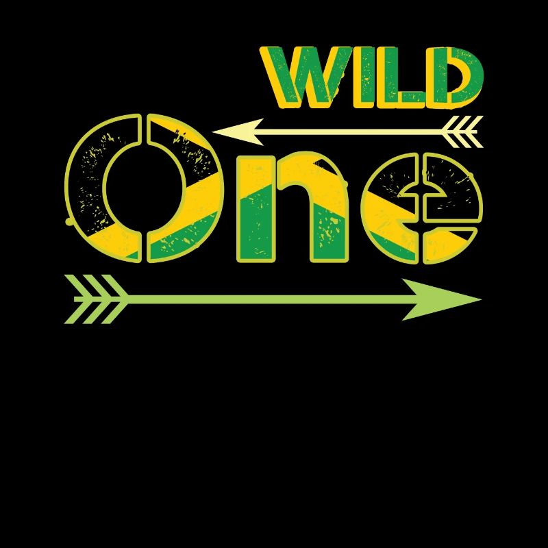 Drapeau de la Jamaïque Wild One