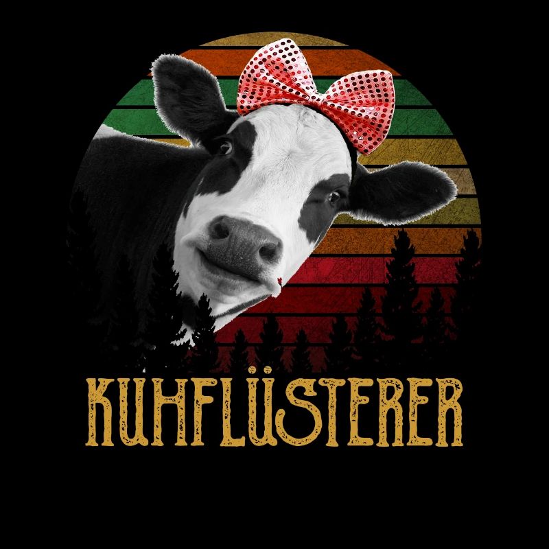 Kuh Tier Kühe Bauernhof Geschenk · Kuhflüsterer